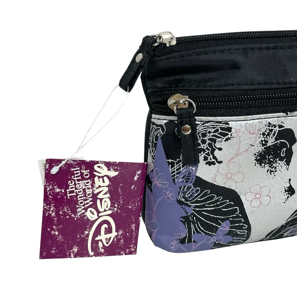 NWT Disney Tinker Bell In Fairy Land Clutch Purse Makeup Bag Pouch‎ Photo Holder